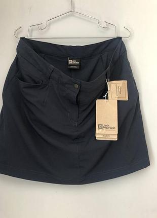 Нова спідниця-шорти jack wolfskin sonora skort (eu 44 / xl) з бірками / трекінгова спідниця-шорти