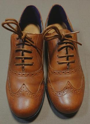 Clarks soft wear size 36 жіночі туфлі оксфорди-броги ( модель hamble oak ) код 0412 15764  made in indonesia
