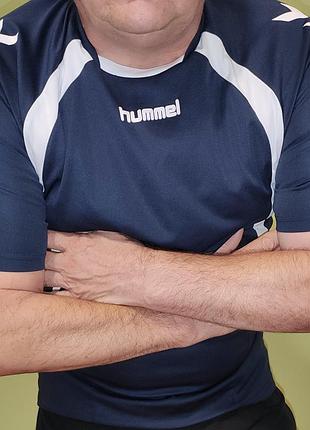 Спорт фирменная футболка hummel.м-л