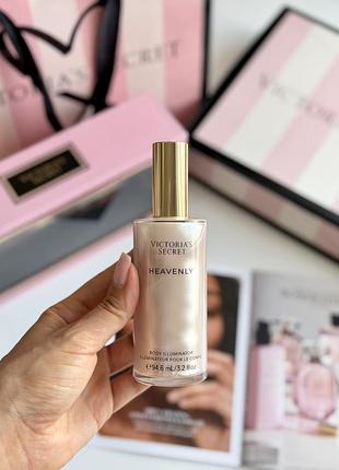 Олійка для тіла з шиммером heavenly victoria’s secret