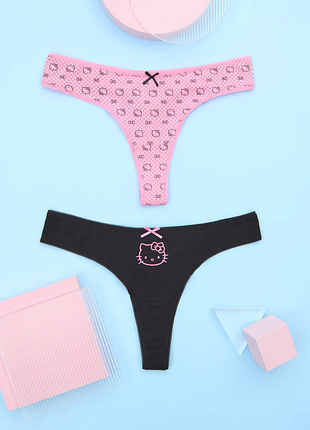 Труси-танга hello kitty 2 шт