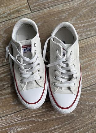 Кеди converse 38рр білі