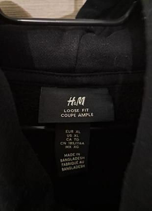 Худі "h&m" чорне 2