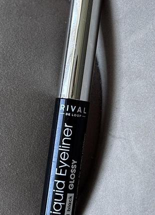Рідка підводка для очей rival de loop liquid eyeliner, 01 black