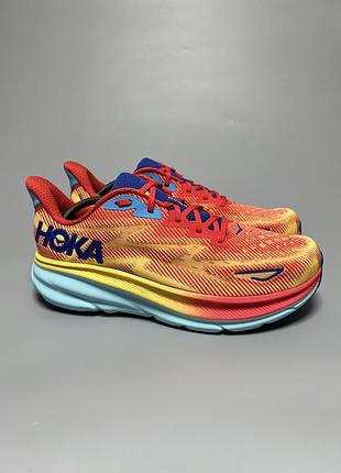 Кросівки для комфортної ходьби бігу тренувань hoka one one clifton 9 wide оригінал 1132210 crscl