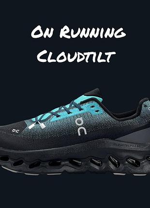 On running cloudtilt black turquoise 5