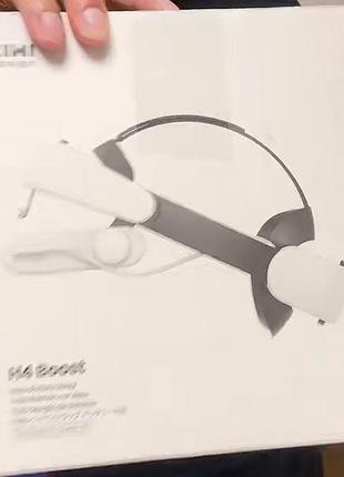 Крепление kiwi design h4 boost для meta quest — оголовье elite strap для vr очков