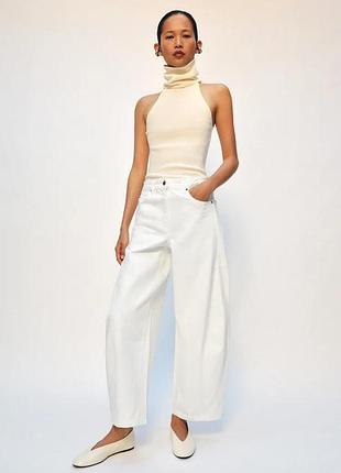 Джинси білі zara зара