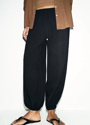 Штани брюки джогери zara зара