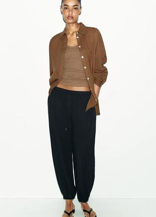 Штани брюки джогери zara зара