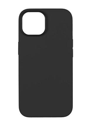 Чехол усиленной защиты silicone magsafe apple iphone 15 black