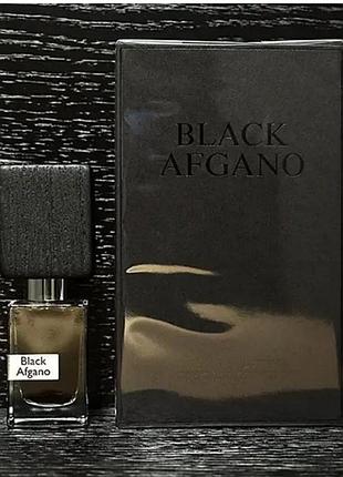 Парфуми nasomatto black afgano, нішевий унісекс-аромат у мінімалістичному чорному флаконі. 38мл