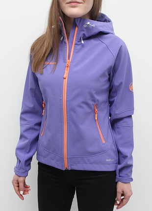Женская куртка mammut hoody softshell softech windbreaker full zip