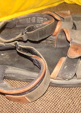 Мужские сандалии clarks босоножки 41р 25.5 см кожа