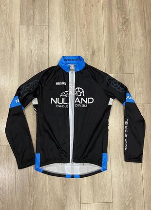 |l| велокофта bio racer/ велоджерсі / джерсі на флісі з рукавами bioracer nuland cycling jersey
