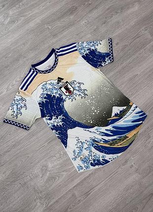 Футболка adidas japan great wave 2022/23 l slim fit jfa японія