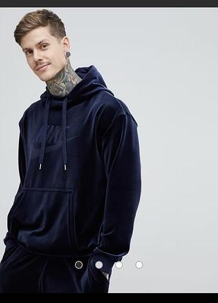 Худи велюр nike оригинал.