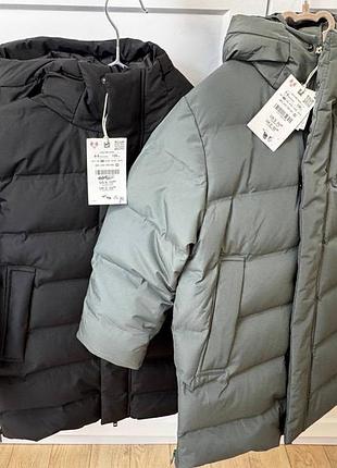 Пуховик zara для стильних хлопчиків