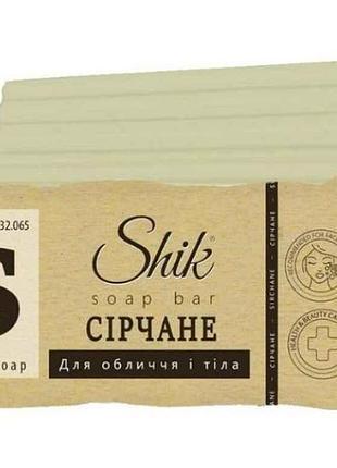 Мыло туалетное 140г серное тм shik