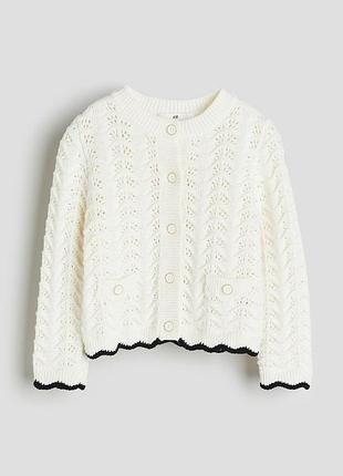 Вʼязана кофтинка h&m 2-4р