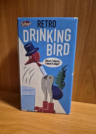 Оригинальный tobar retro drinking bird "пивная птица" /новый англия/
