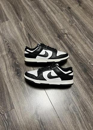 Кросівки nike dunk low retro white panda