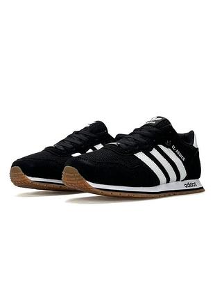 Adidas cl black white