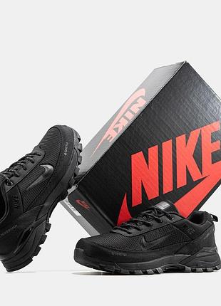 Мужские спортивные кроссовки nike rivah термо влагозащитные, цвет черный 41 42 43 44 45 46