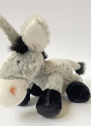 Новая коллекционная мягкая игрушка ослик nici (серия hee haw / earl grey) осёл нова мʼяка плюшева іграшка