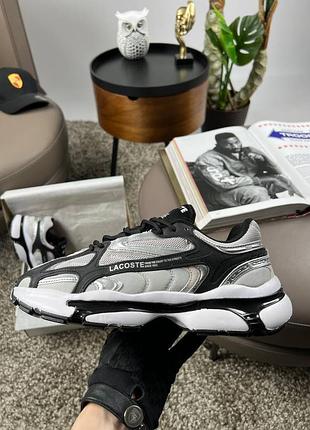 Lacoste l003 2k24 grey black silver