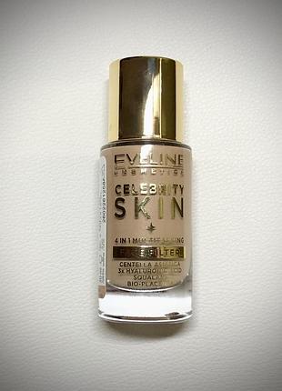 Б/у один затест. багатофункціональний праймер, база eveline celebrity skin 4 in 1 multitasking glow booster e