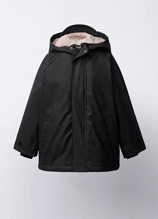 Тепла куртка дощовик zara, оригінал, 6 років