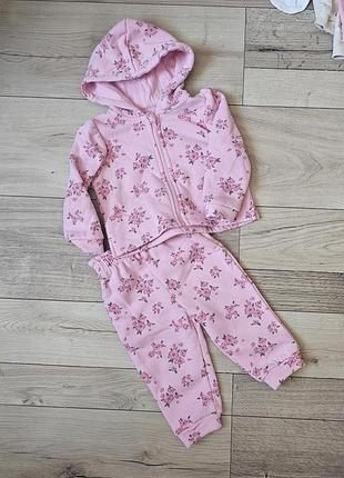 Теплий спортивний костюм  74 см 6 - 9  місяців between baby
