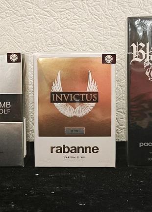 Viktor & rolf spicebomb paco rabanne invictus elixir parfum black xs 100мл