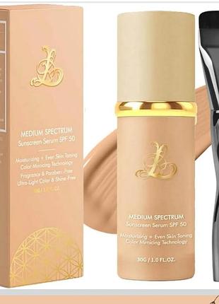 Солнцезащитная тональная сыворотка medium spectrum sunscreen serum spf 50.