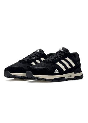 Adidas zx 700 black white beige