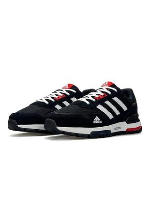 Adidas zx 700 black white red