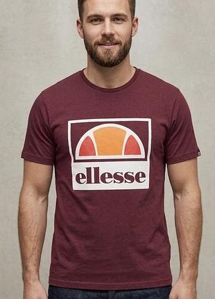 Чоловіча футболка ellesse з великим логотипом (розмір xl, оригінал)