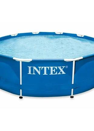 Каркасний басейн intex 28200 (305-76 см), 4485 л. круглий