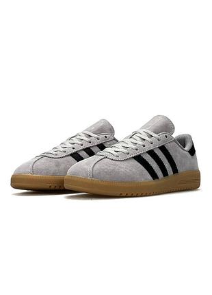 Adidas bermuda light grey black