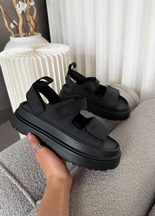 Ugg goldenglow sandals black