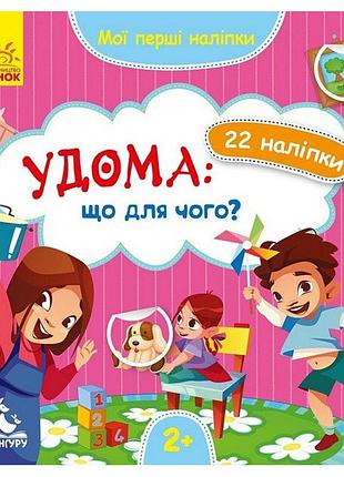 Мои первые наклейки "дома: что для чего?" 877009, 22 наклейки