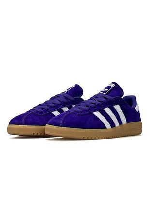 Adidas bermuda purple white