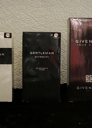 Givenchy gentleman intense pour homme туалетна вода 100мл