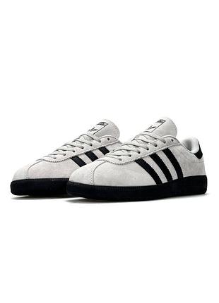 Adidas bermuda pale grey black
