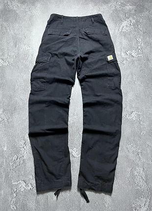 Vintage винтажные карго штаны carhartt carpenter кархарт карпентер big logo size 29/34 размер 29/34