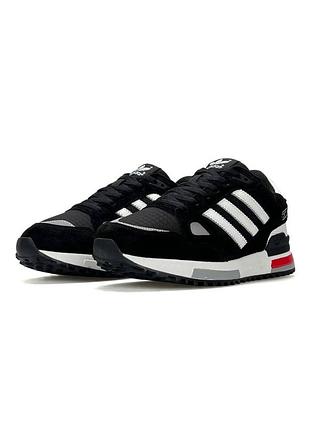 Adidas zx 750 black red white