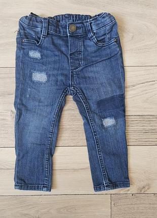 Джинсы штаны 74 см 80 см 9 - 12 месяцев h&amp;m