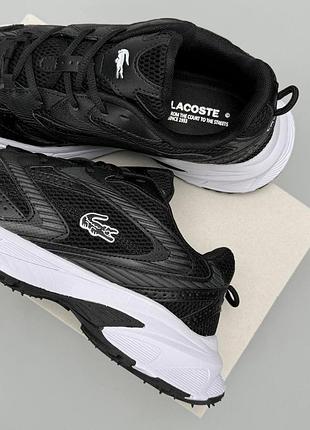 Lacoste l003 neo shot black white