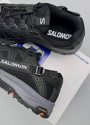 Salomon techamphibian 5 black grey orange
